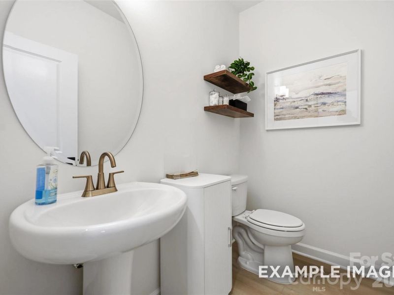 Furnished interior view inside a new home in Windgate, Mooresville (Image 16).