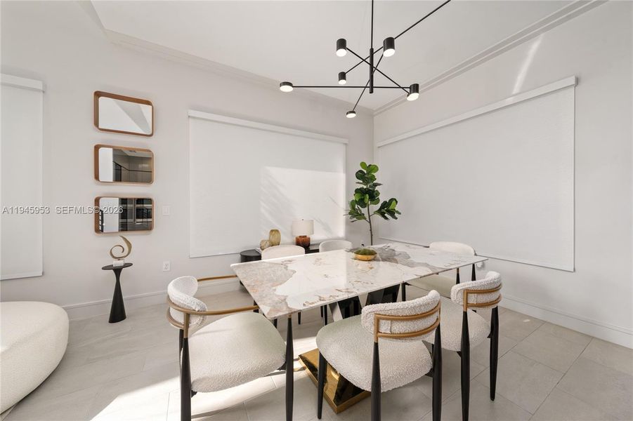 Furnished interior view inside a new home in , Davenport (Image 7).