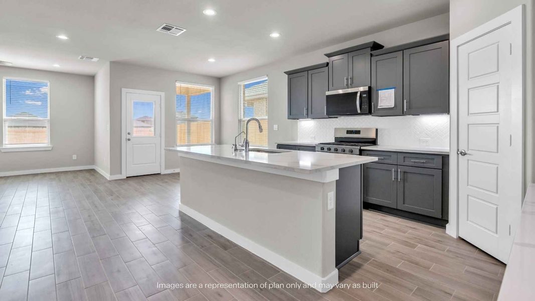 Furnished interior view inside a new home in Homestead at Parks Bell Ranch, Odessa (Image 6).