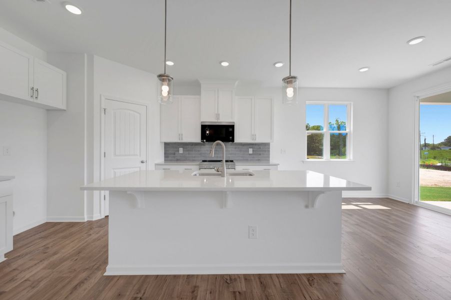 Furnished interior view inside a new home in Providence Creek, Fuquay Varina (Image 6).