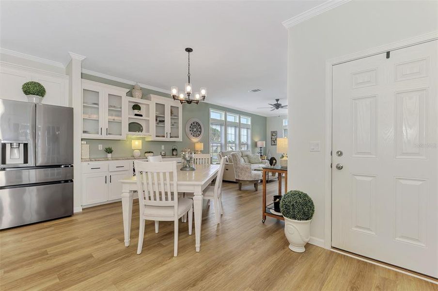 Furnished interior view inside a new home in , North Port (Image 17).
