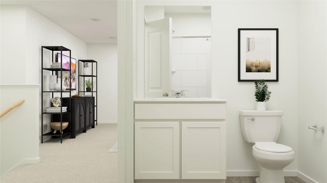 Furnished interior view inside a new home in , Elgin (Image 14).