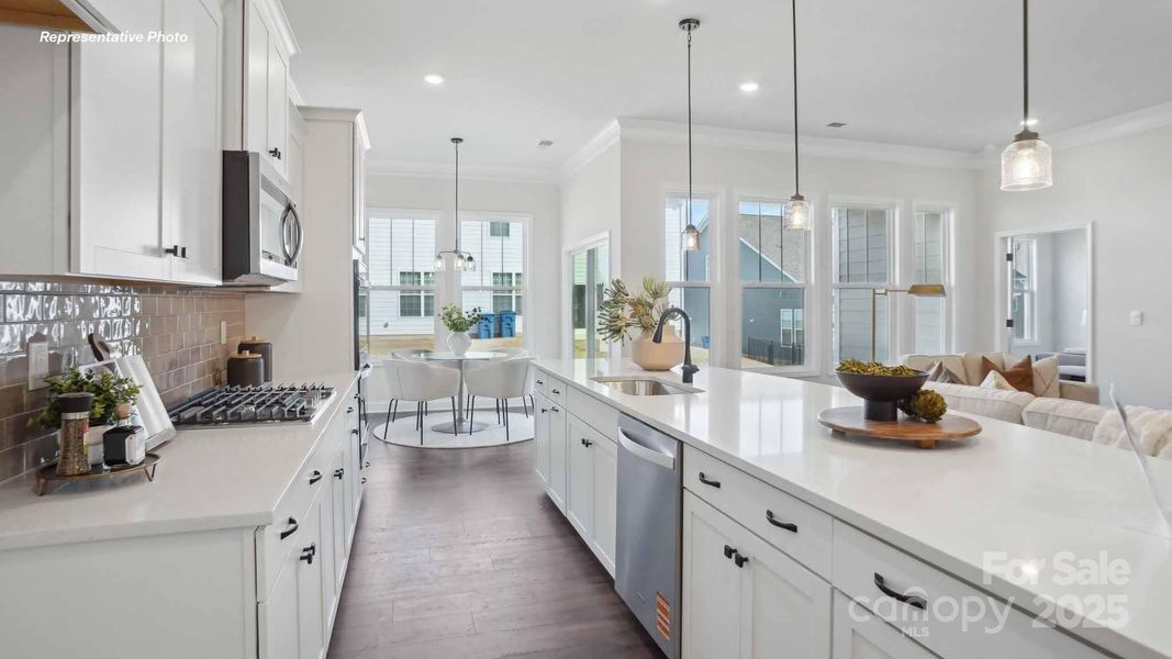 Furnished interior view inside a new home in Sylvan Creek, Denver (Image 10).