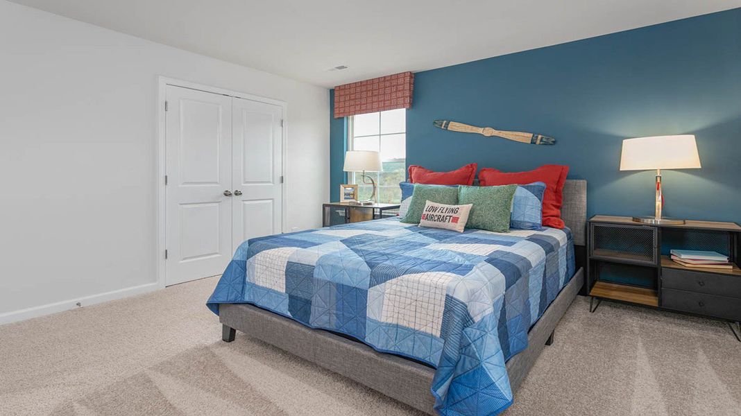 Furnished interior view inside a new home in Havencrest, Greensboro (Image 39).