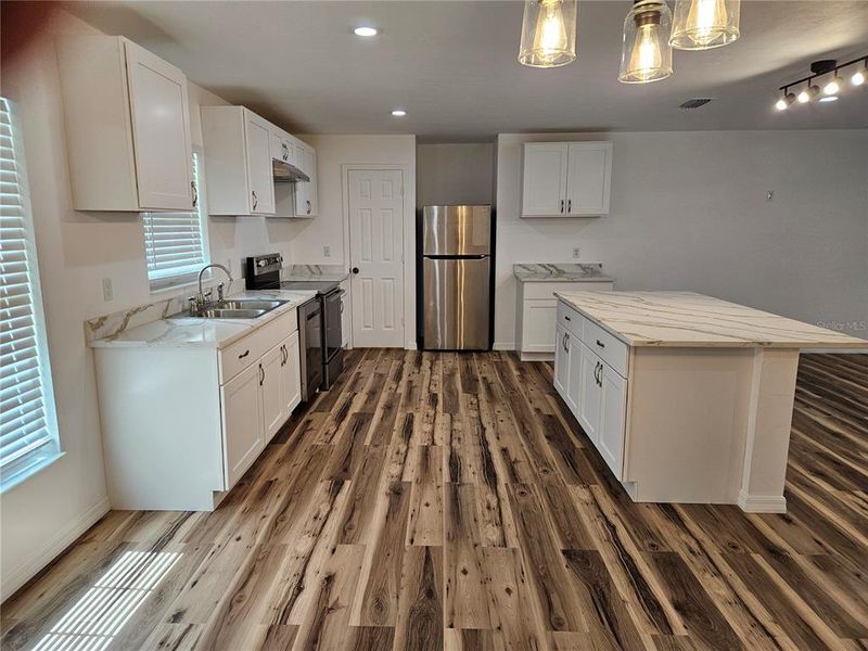 Furnished interior view inside a new home in , Williston (Image 5).