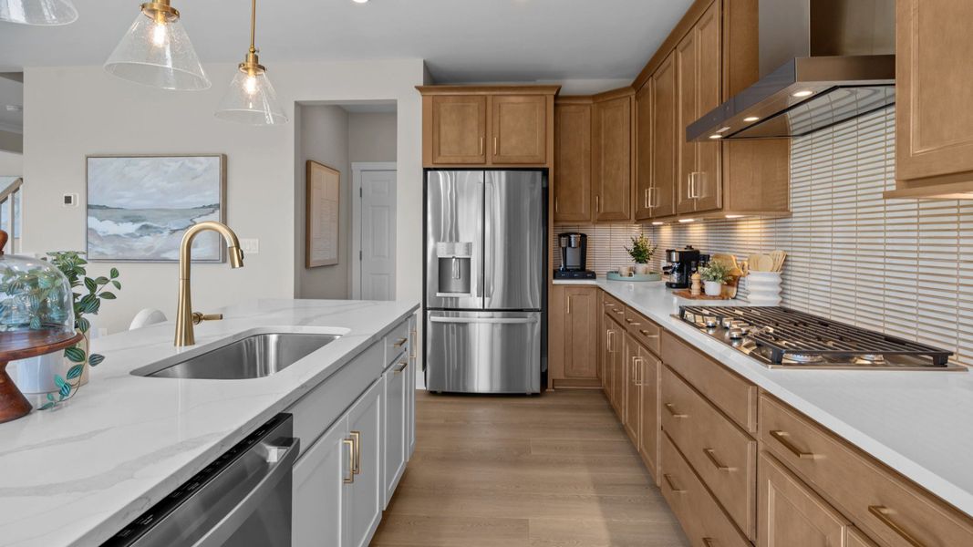 The Jordan Plan by DRB Homes in Farms at Bellingham, Mooresville, NC - Kitchen The Jordan Plan by DRB Homes in Farms at Bellingham, Mooresville, NC - Kitchen