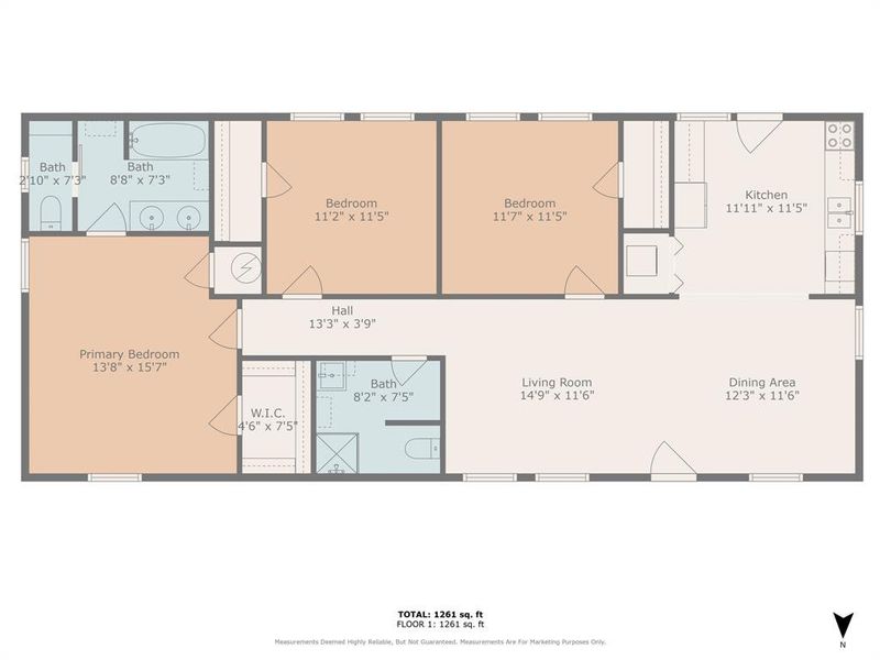 2D floor plan layout of this home in , Weatherford, TX (Image 5). 2D floor plan layout of this home in , Weatherford, TX (Image 5).