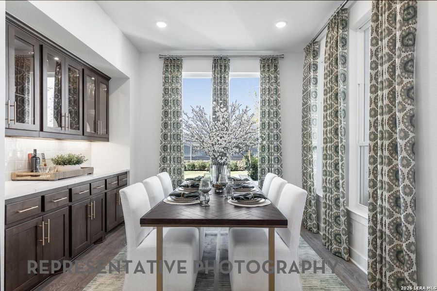 Furnished interior view inside a new home in Venado Crossing, Cibolo (Image 28).