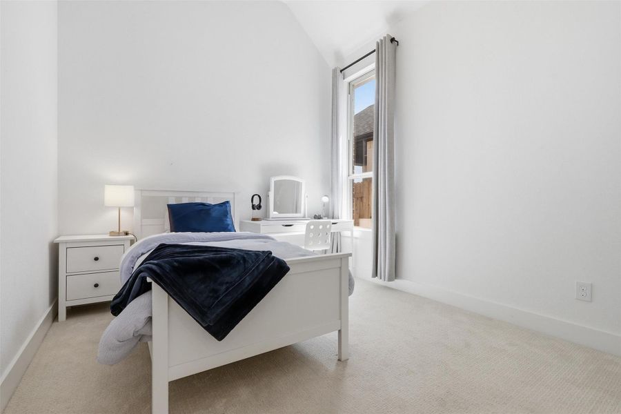 Furnished interior view inside a new home in Elyson, Katy (Image 26).