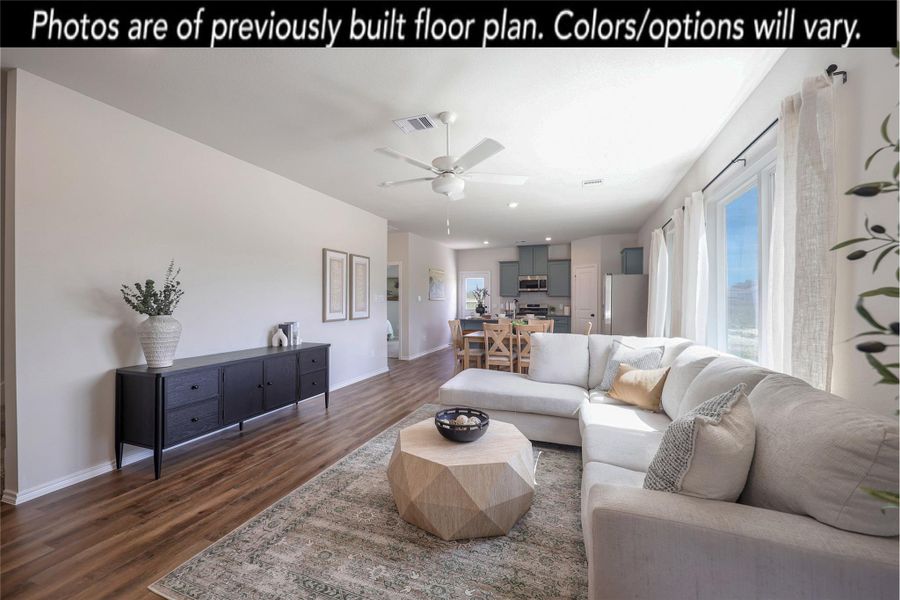 Furnished interior view inside a new home in The Enclave at Spring Branch, Montgomery (Image 18).