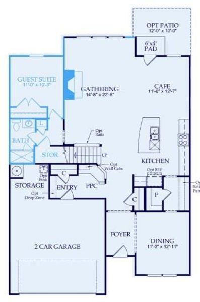 1st Floor Layout