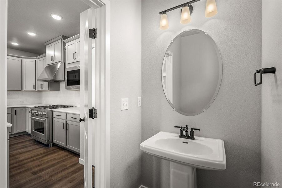 Furnished interior view inside a new home in Revel Crossing at Wolf Ranch – The Ascent Collection, Colorado Springs (Image 14).