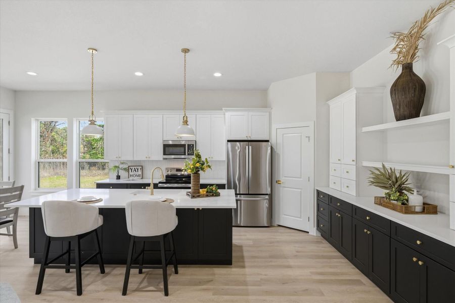 Furnished interior view inside a new home in , Van (Image 17).