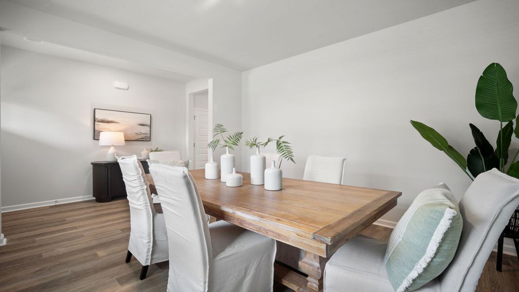 Furnished interior view inside a new home in Fernhill Farms, Statesboro (Image 3).