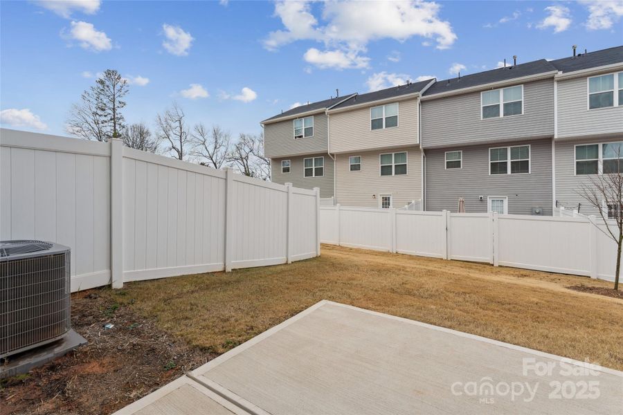 Exterior details and patio area of a home in , Charlotte (Image 26).