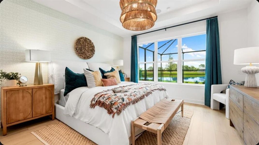 Furnished interior view inside a new home in Coasterra Community Group Page, Palmetto (Image 9).