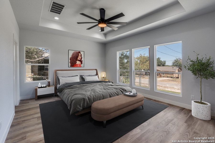 Furnished interior view inside a new home in , Canyon Lake (Image 1). Furnished interior view inside a new home in , Canyon Lake (Image 1).