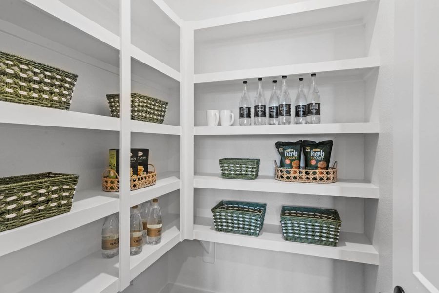 Representative interior finishes for a home built from the Aubrey by Chesmar Homes in Sienna, Missouri City (Image 21).