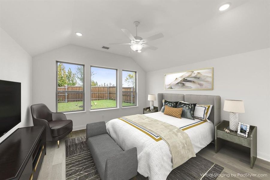 801 Stoney Bridge Way_Primary Bedroom Virtually Staged