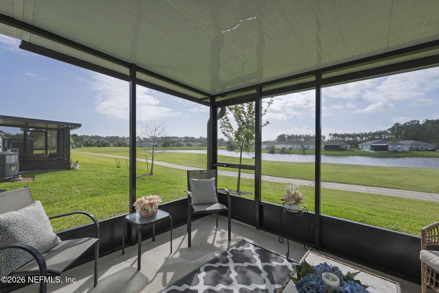 Exterior details and patio area of a home in , Bunnell (Image 28).