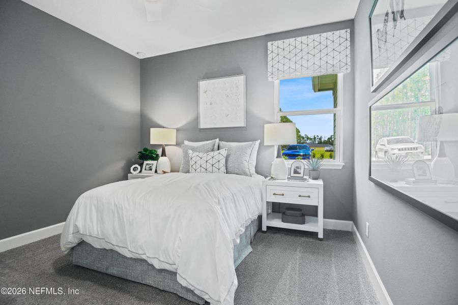 Furnished interior view inside a new home in , Palm Coast (Image 16).