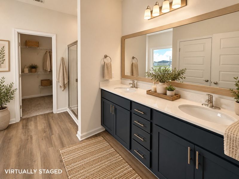 Furnished interior view inside a new home in Doctor's Creek, Ludowici (Image 12).