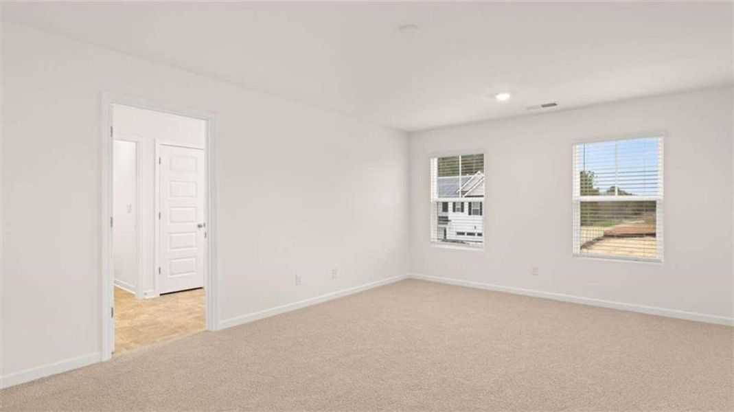 Spacious, unfurnished interior of a new home in Poplar Preserve, Newnan (Image 18).