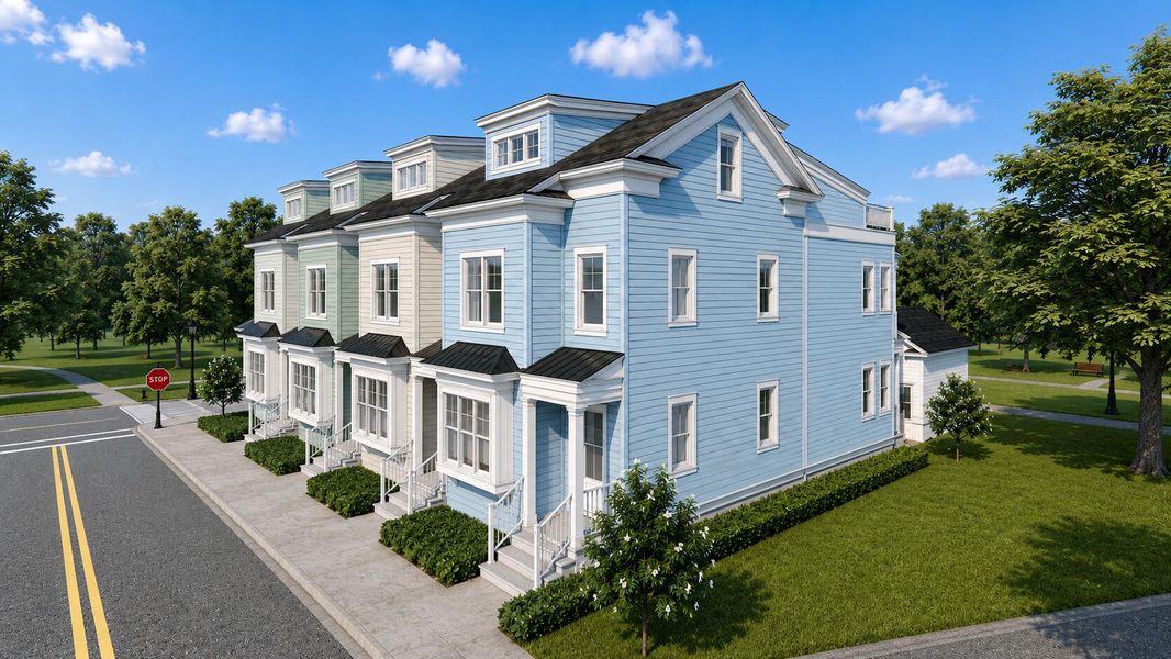 Front exterior of a new home in , Beaufort, SC, highlighting curb appeal (Image 6). Front exterior of a new home in , Beaufort, SC, highlighting curb appeal (Image 6).