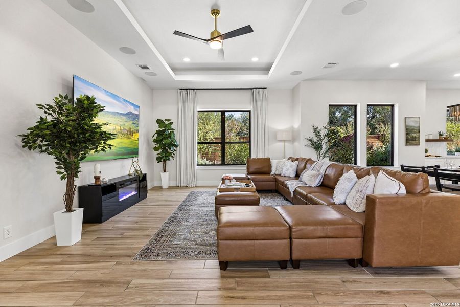Furnished interior view inside a new home in , Leon Valley (Image 50).