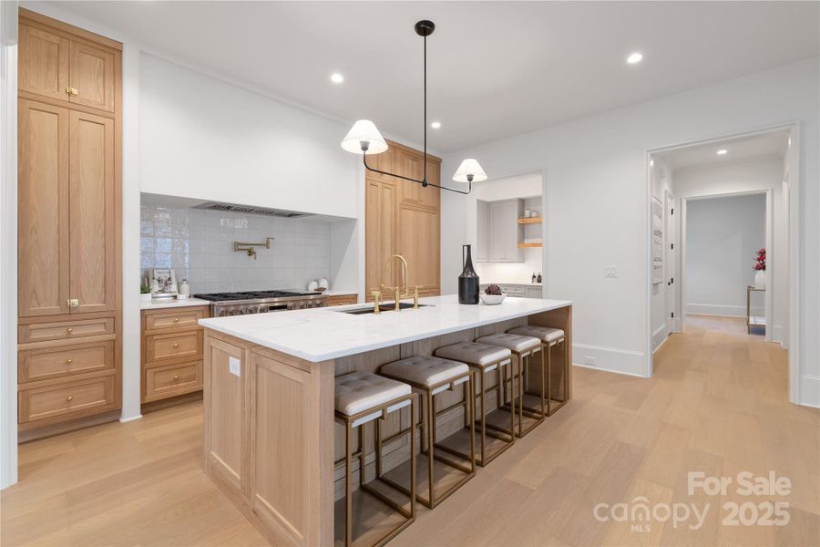 Furnished interior view inside a new home in , Charlotte (Image 14).