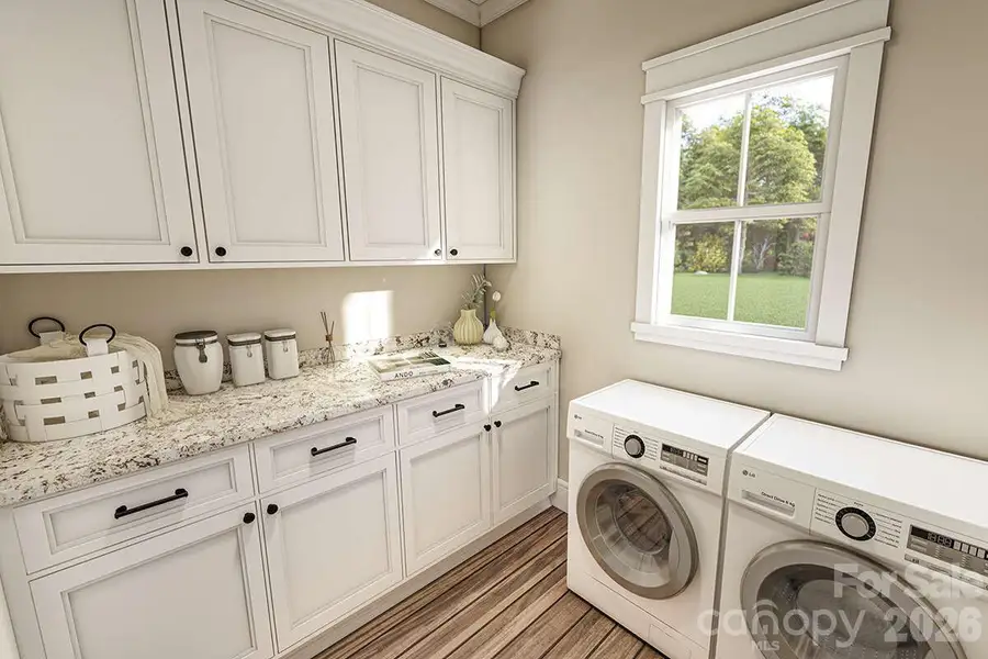 Furnished interior view inside a new home in , Lenoir (Image 9).
