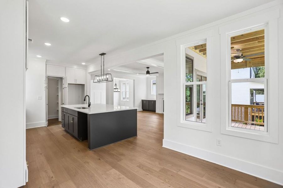 Furnished interior view inside a new home in , Marietta (Image 9).