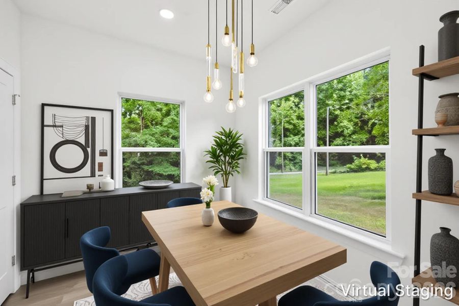 Furnished interior view inside a new home in , Gastonia (Image 10).