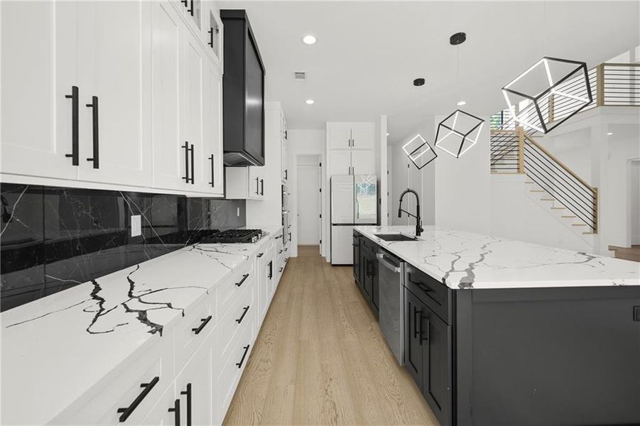 Furnished interior view inside a new home in , Sugar Hill (Image 9).