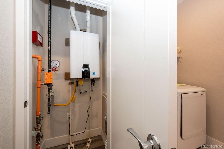 Close-up of interior finishes inside a home in , Denver (Image 18).