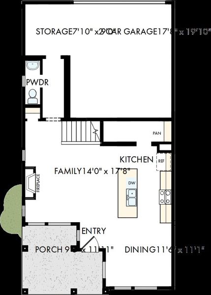 2D floor plan layout of this home in Elevate at Wolf Ranch, Colorado Springs, CO (Image 2). 2D floor plan layout of this home in Elevate at Wolf Ranch, Colorado Springs, CO (Image 2).