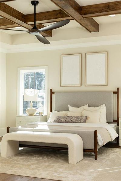 Furnished interior view inside a new home in , Atlanta (Image 6).