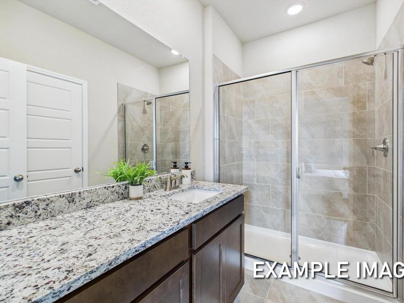 Representative furnished interior of a home built from the The Comal C by Davidson Homes LLC in Applewhite Meadows, San Antonio (Image 15).