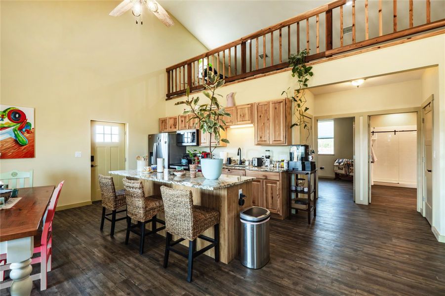 Entertain guests in your beautiful kitchen with room for island seating Entertain guests in your beautiful kitchen with room for island seating