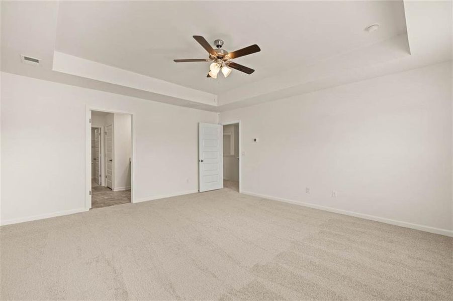 Spacious, unfurnished interior of a new home in The Reserve at Calcutta, Stockbridge (Image 13).