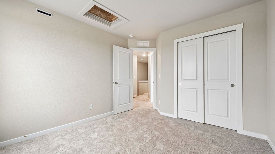 Furnished interior view inside a new home in Windler Townhomes, Aurora (Image 31).