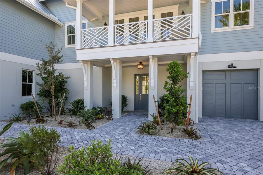 Exterior details and patio area of a home in , Anna Maria (Image 35).