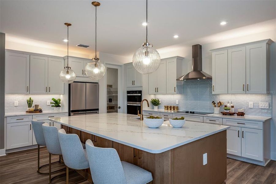 Furnished interior view inside a new home in Wellen Park, Venice (Image 34).