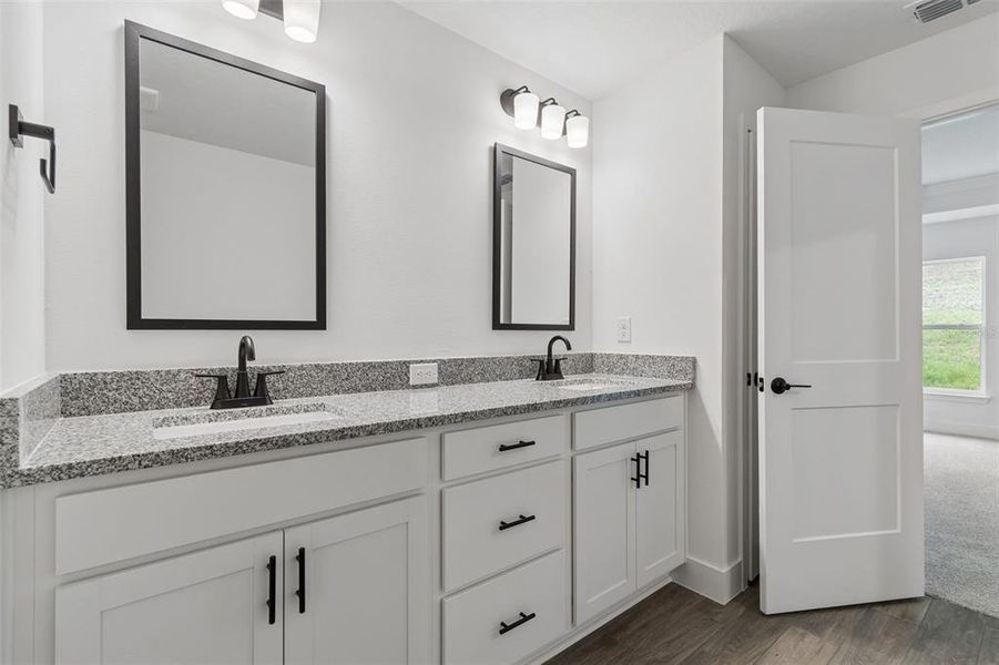 Furnished interior view inside a new home in Abbey Glen, Dade City (Image 17).