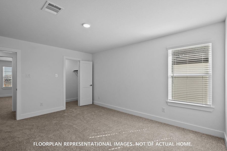 Spacious, unfurnished interior of a new home in Pinewood at Grand Texas, New Caney (Image 15).