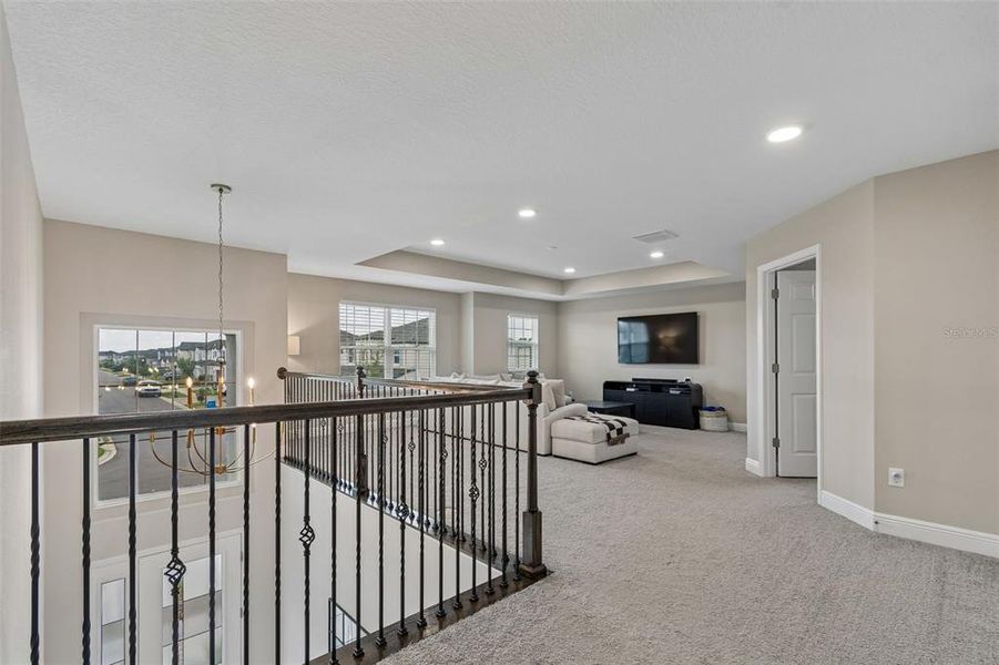 Furnished interior view inside a new home in Whispering Oaks Preserve, Wesley Chapel (Image 9).
