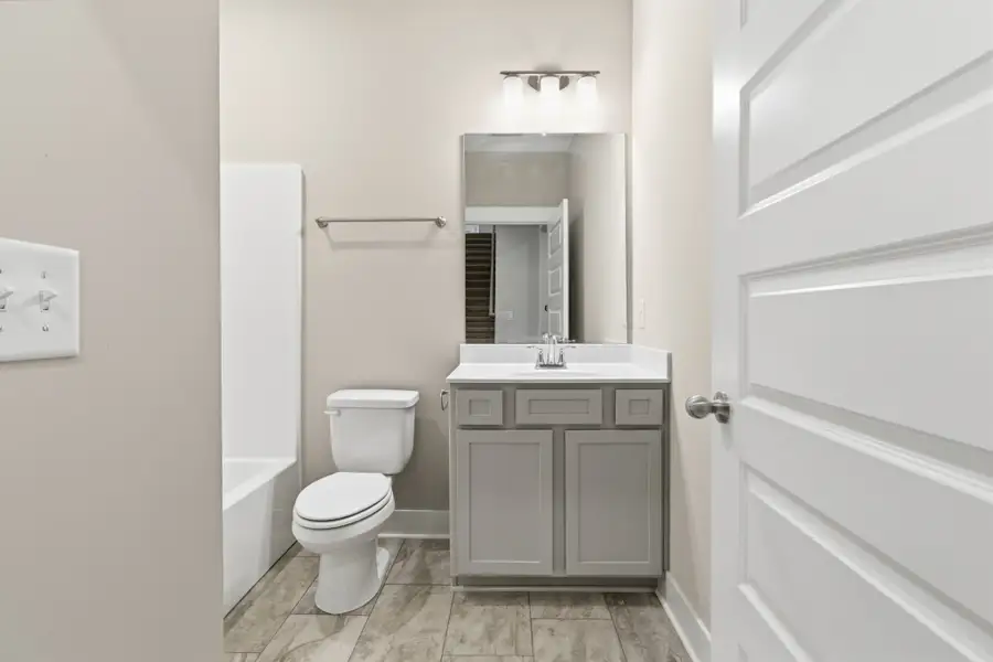 Furnished interior view inside a new home in Veterans Cove, Murfreesboro (Image 10).