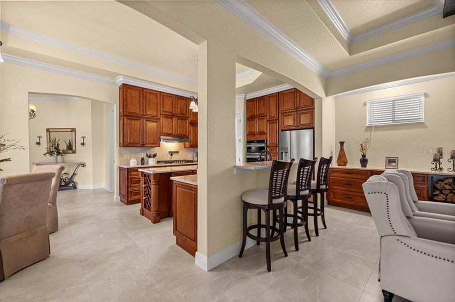 Furnished interior view inside a new home in , Ocala (Image 20).