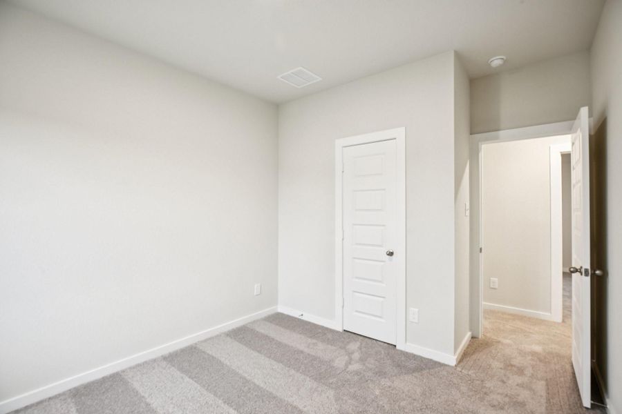 Spacious, unfurnished interior of a new home in Bluebonnet Village, Bellville (Image 20). Spacious, unfurnished interior of a new home in Bluebonnet Village, Bellville (Image 20).