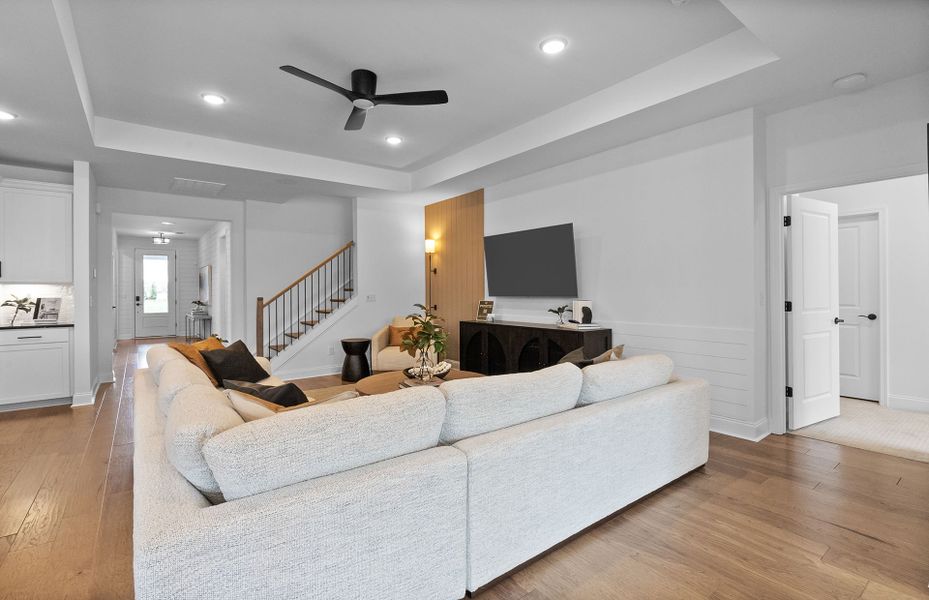 Furnished interior view inside a new home in Del Webb Southern Harmony, Murfreesboro (Image 38).